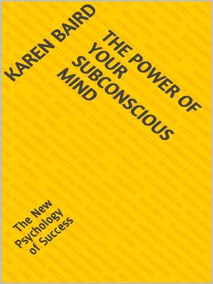 cover image of The Power of Your Subconscious Mind